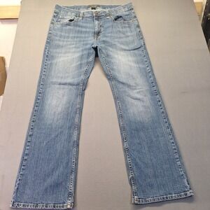 Cody James Duke Relaxed Bootcut Jeans Mens 36x32 Blue Denim Medium Wash 1546